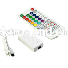 Контроллер для ленты RGBIC AVT-Neon IR, Wi-Fi, Music - пульт 38 кнопок